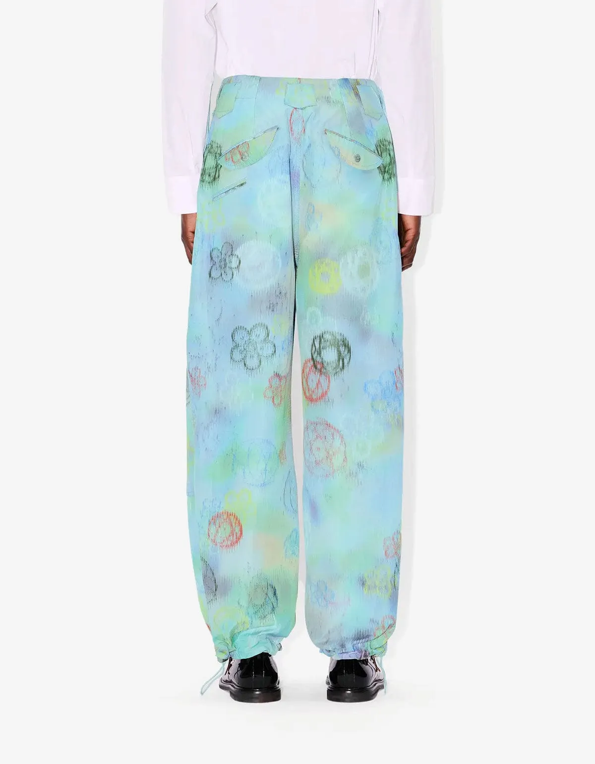 Kenzo x Futura 2000 Blue Double Knee Pants sold by Zoo Fashions product image thumbnail 4