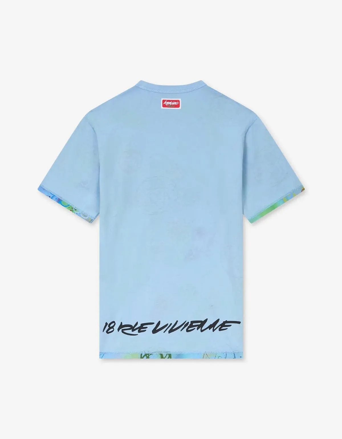 Kenzo x Futura 2000 Blue Reversible T-Shirt sold by Zoo Fashions product image thumbnail 3
