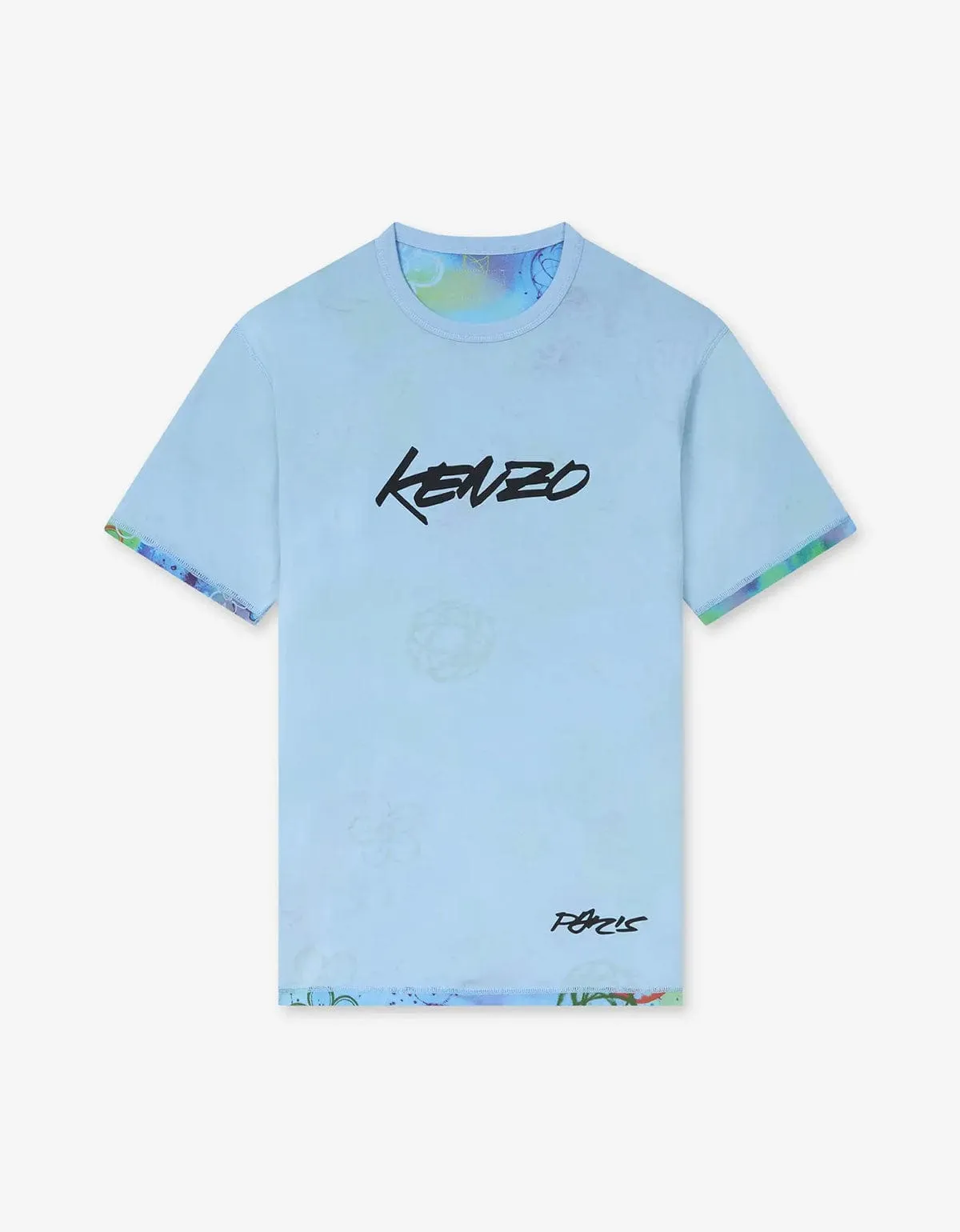 Kenzo x Futura 2000 Blue Reversible T-Shirt sold by Zoo Fashions