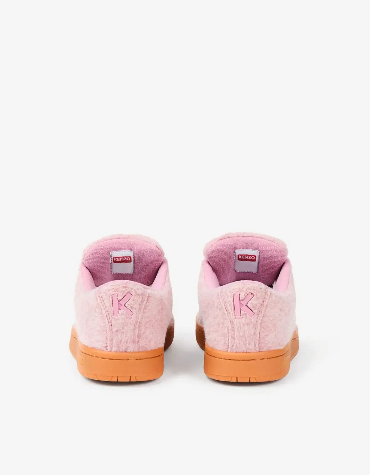 Kenzo Pink Kenzo-Dome Wool Trainers sold by Zoo Fashions product image thumbnail 3