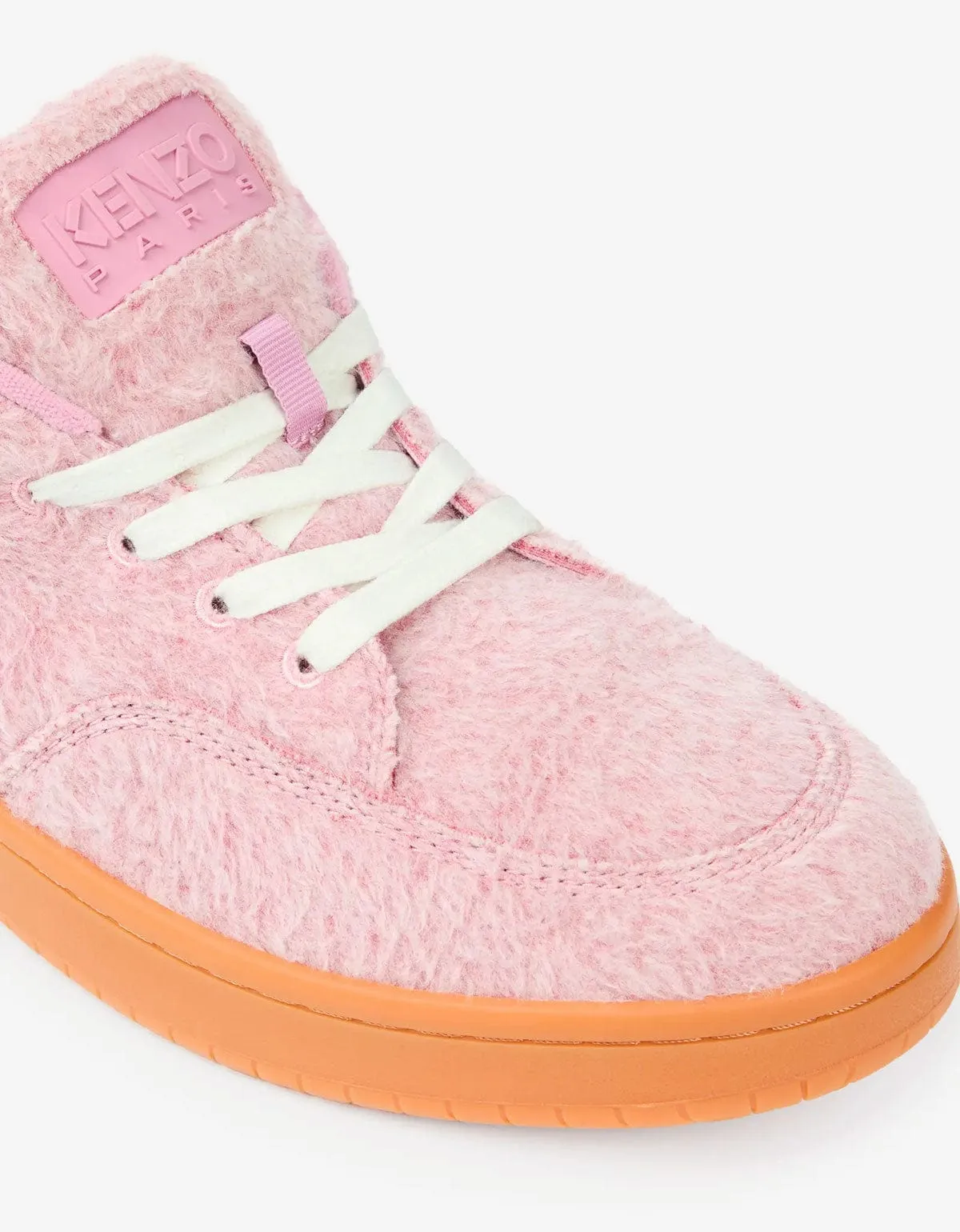 Kenzo Pink Kenzo-Dome Wool Trainers sold by Zoo Fashions product image thumbnail 4
