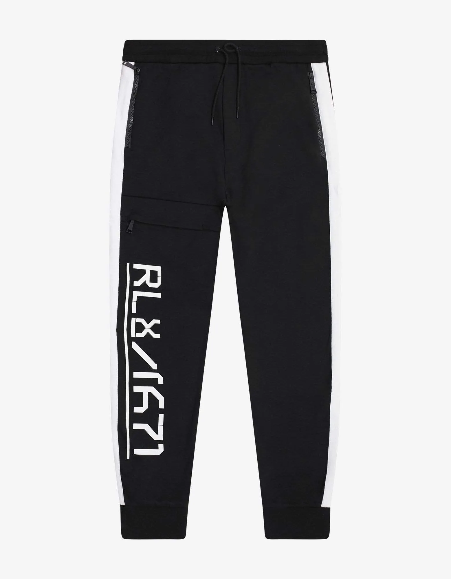 Ralph Lauren RLX Black RLX Logo Print Sweat Pants - SS19 sold by Zoo Fashions