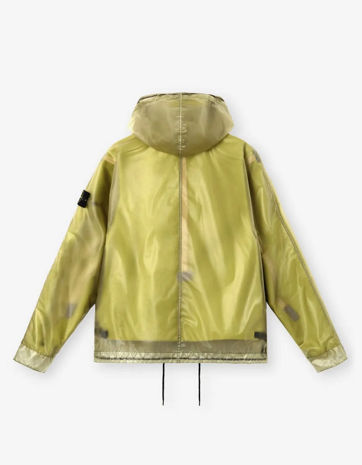 Stone Island Yellow Translucent Detachable Short Parka sold by Zoo Fashions product image thumbnail 2