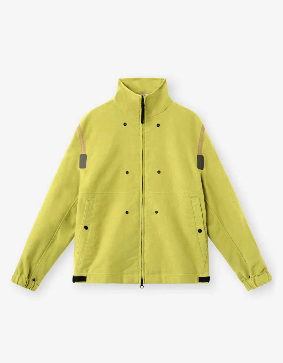 Stone Island Yellow Translucent Detachable Short Parka sold by Zoo Fashions product image thumbnail 3