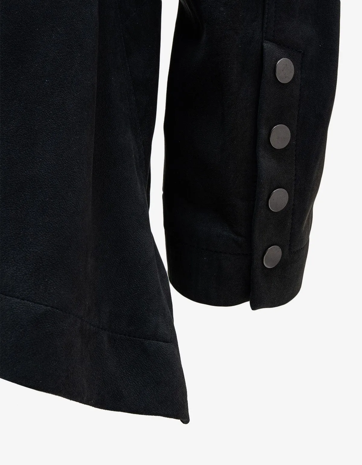 Rick Owens Showtek Passport Blue Leather Jacket - AW15 sold by Zoo Fashions product image thumbnail 3