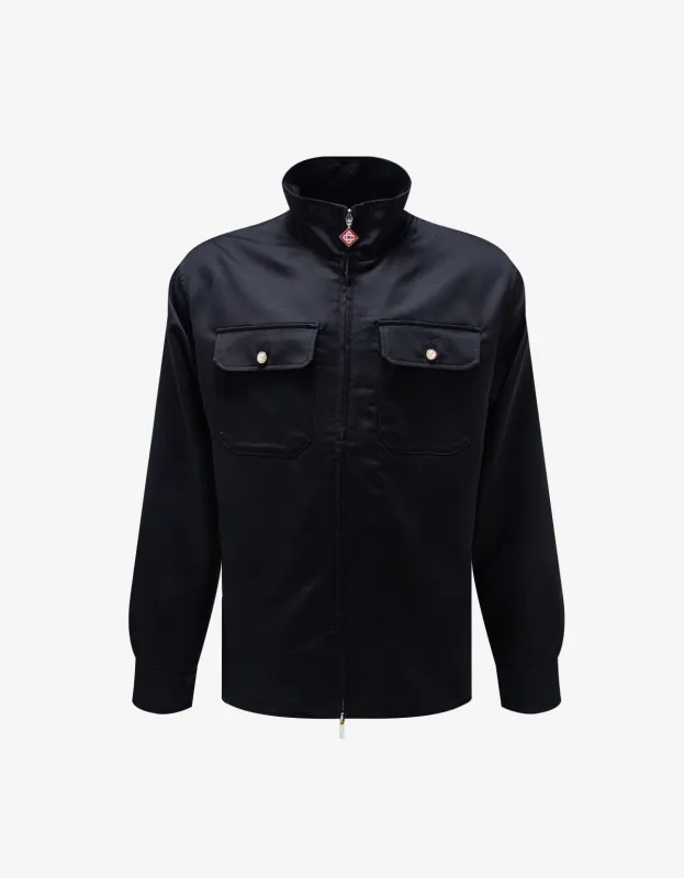 Casablanca Black Workwear Shacket sold by Zoo Fashions