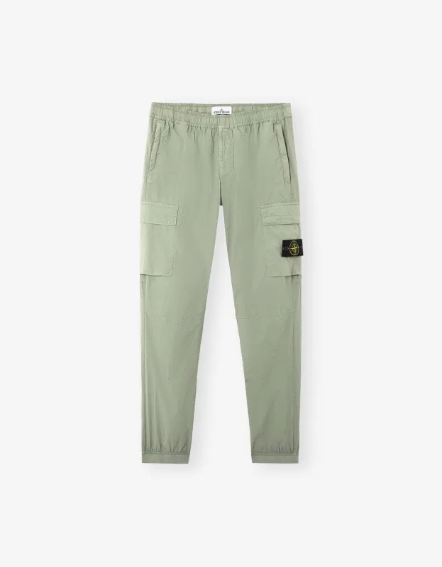 Stone Island Green Paracadute Trousers sold by Zoo Fashions