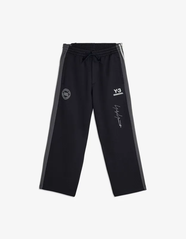 Y-3 Neighborhood Black Track Pants sold by Zoo Fashions