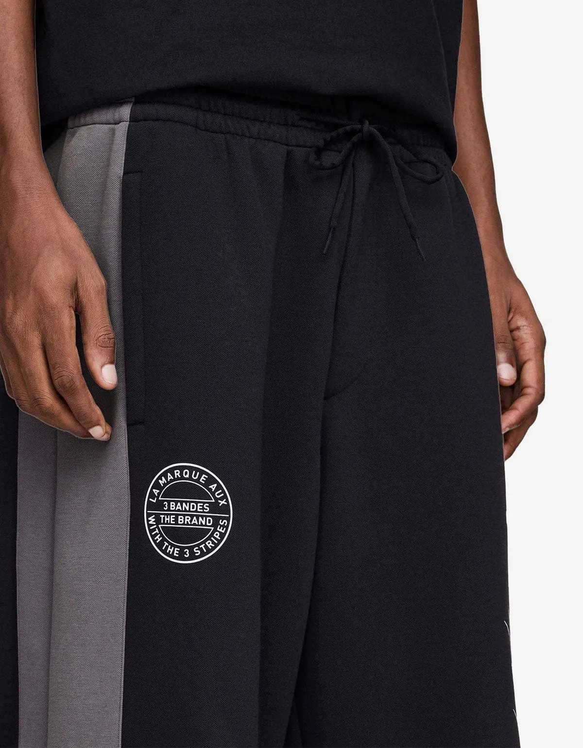 Y-3 Neighborhood Black Track Pants sold by Zoo Fashions product image thumbnail 4