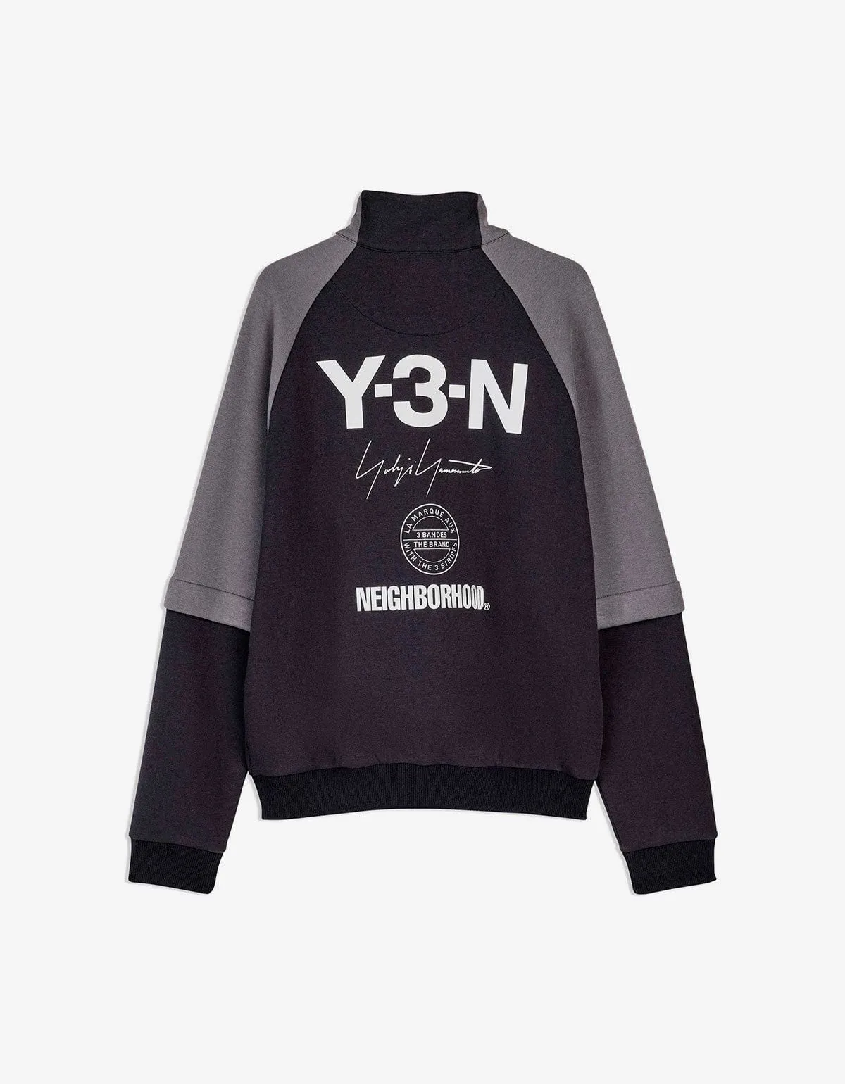 Y-3 Neighborhood Black Track Top sold by Zoo Fashions product image thumbnail 3