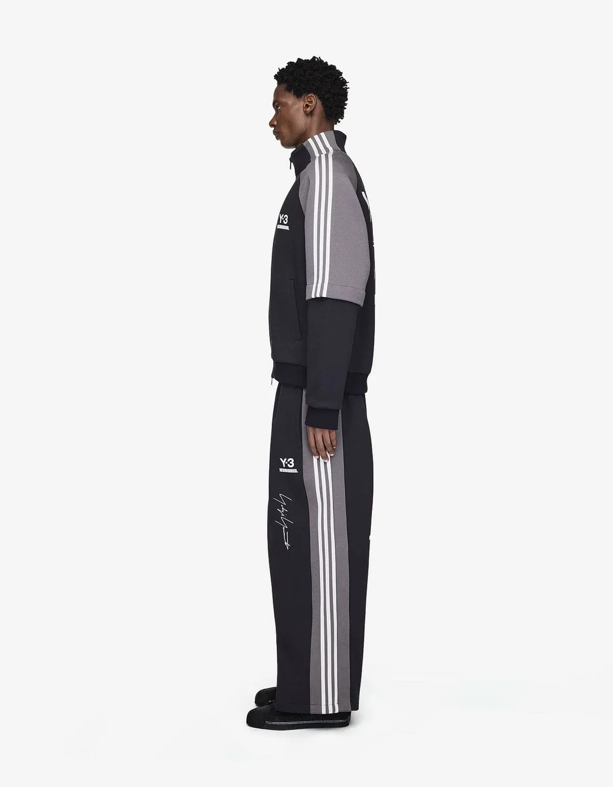 Y-3 Neighborhood Black Track Top sold by Zoo Fashions product image thumbnail 5