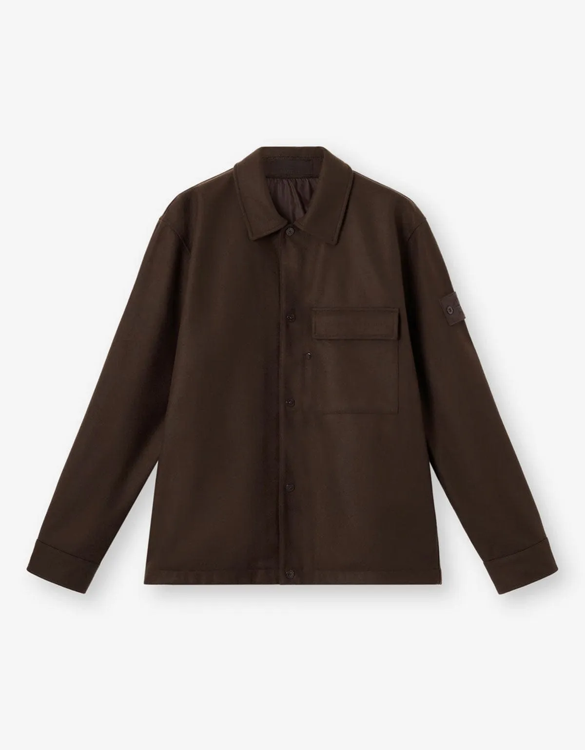 Stone Island Ghost Brown Wool Overshirt / Cargo Trousers Set sold by Zoo Fashions product image thumbnail 2