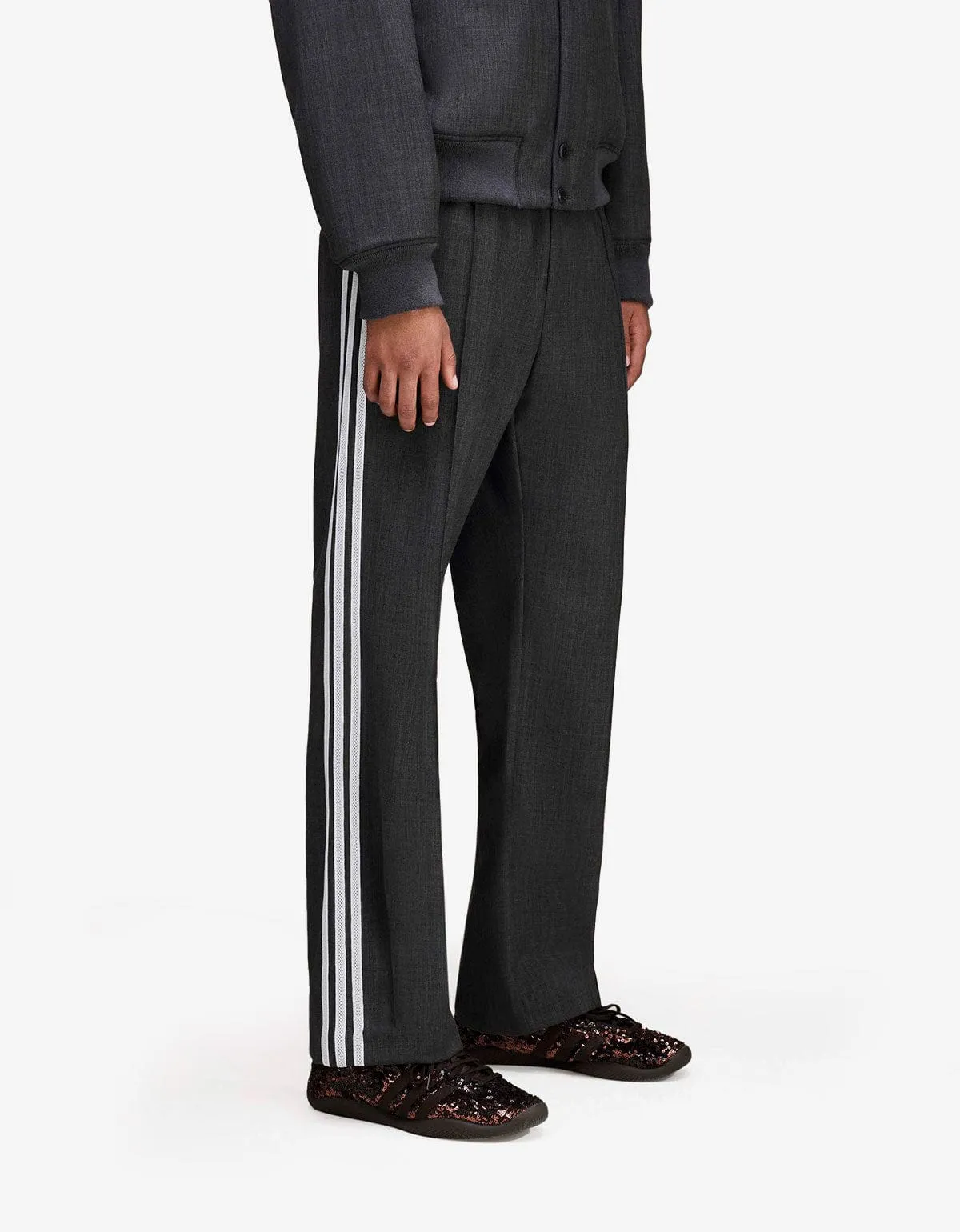 Wales Bonner x Adidas Grey Wool Trousers sold by Zoo Fashions product image thumbnail 2