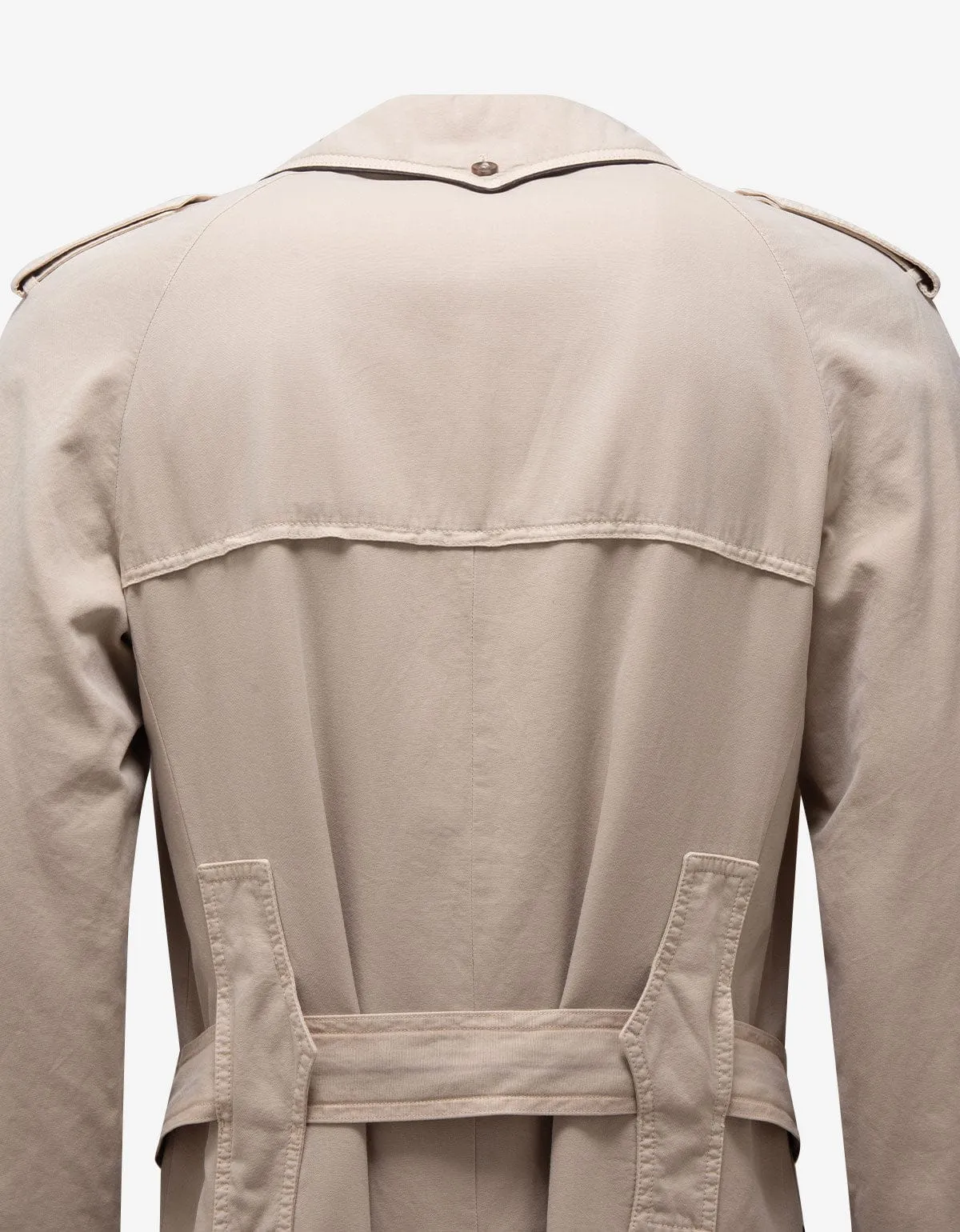 Maison Martin Margiela Beige Trench Coat sold by Zoo Fashions product image thumbnail 5