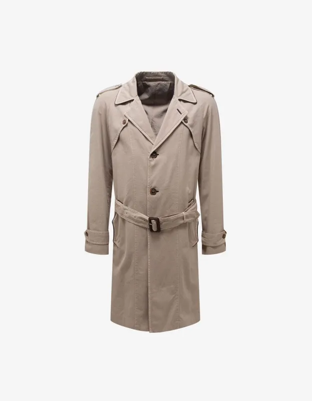 Maison Martin Margiela Beige Trench Coat sold by Zoo Fashions