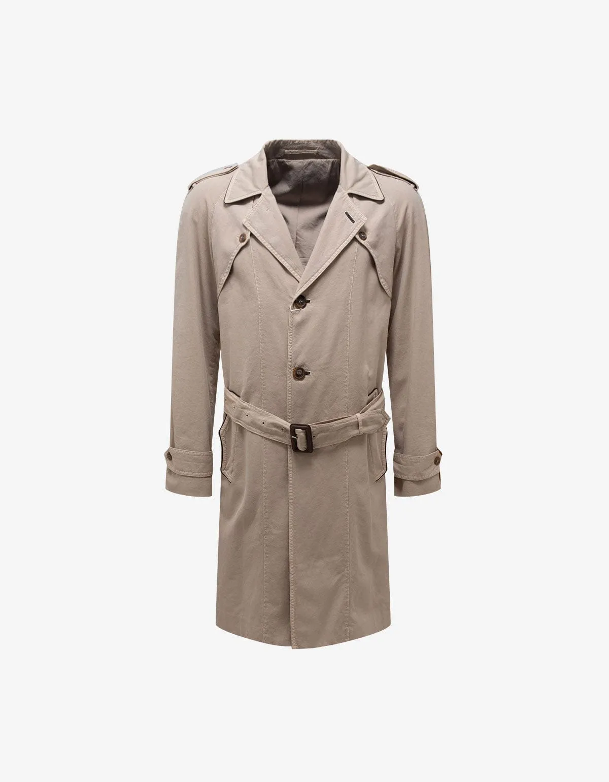 Maison Martin Margiela Beige Trench Coat sold by Zoo Fashions
