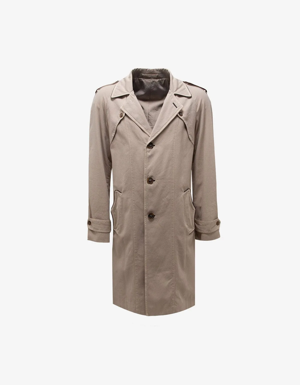 Maison Martin Margiela Beige Trench Coat sold by Zoo Fashions product image thumbnail 3