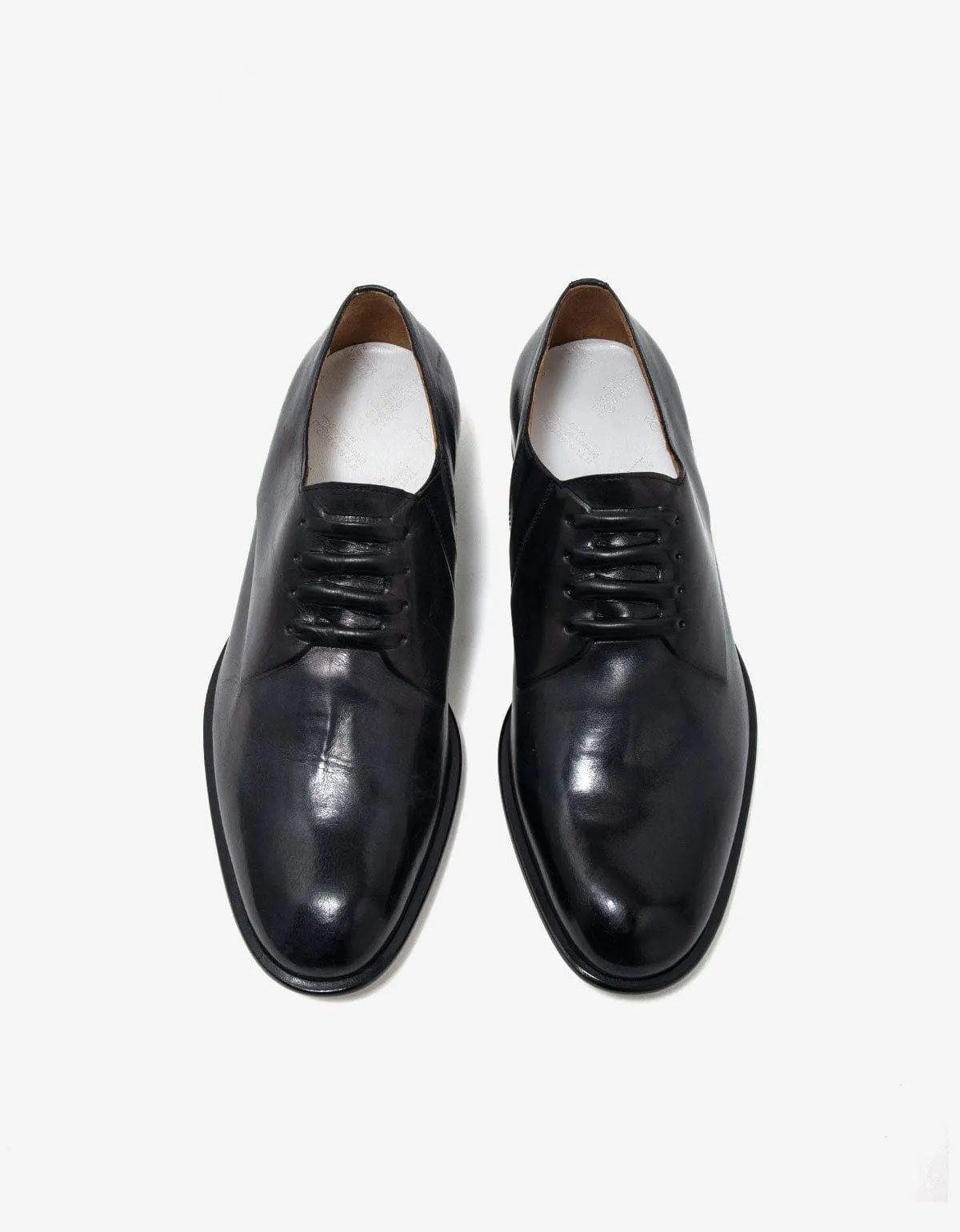 Maison Martin Margiela Black Sealed Lace Oxford Shoes sold by Zoo Fashions product image thumbnail 4