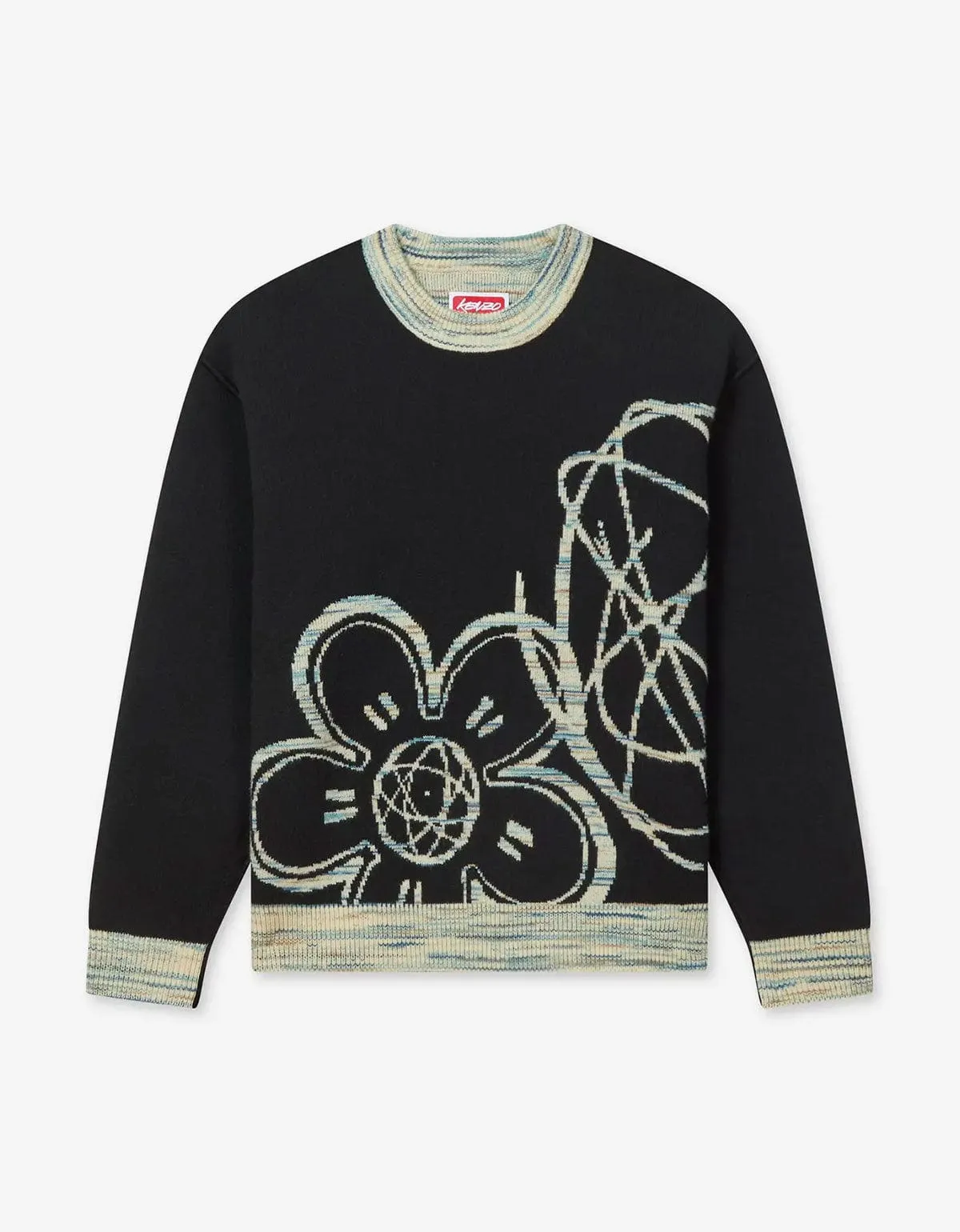 Kenzo x Futura 2000 Reversible Wool Jumper sold by Zoo Fashions
