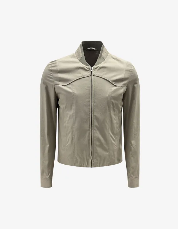 Maison Martin Margiela Grey Cotton Bomber Jacket made by Maison Margiela
