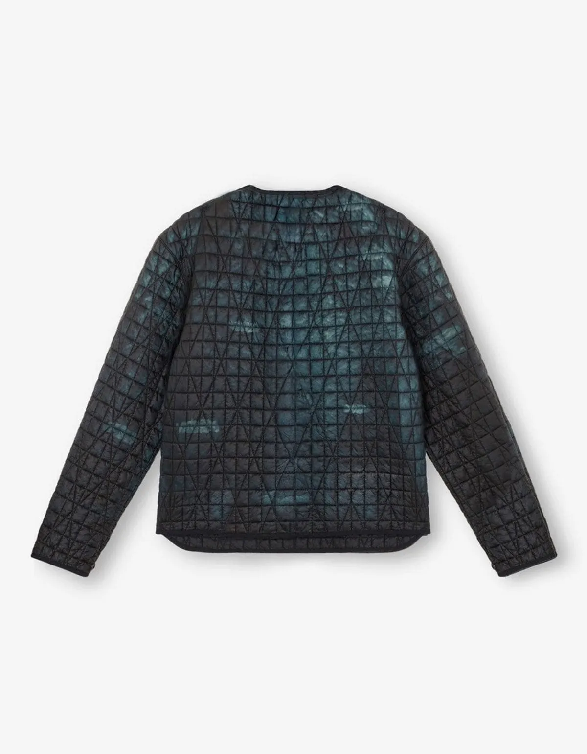 Stone Island Blue President's Knit Corrosion Treatment Hoodie sold by Zoo Fashions product image thumbnail 4