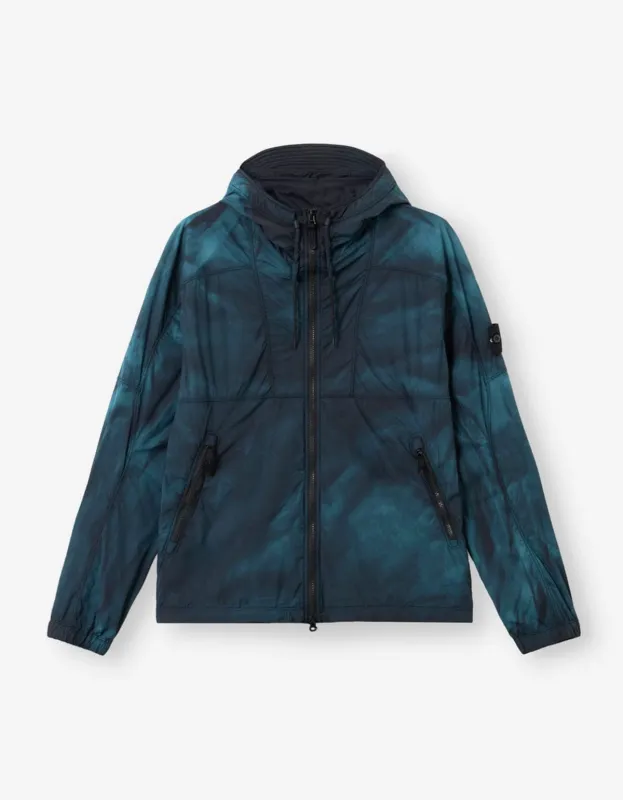 Stone Island Black Skin Touch Nylon-TC Corrosion Treatment Jacket sold by Zoo Fashions