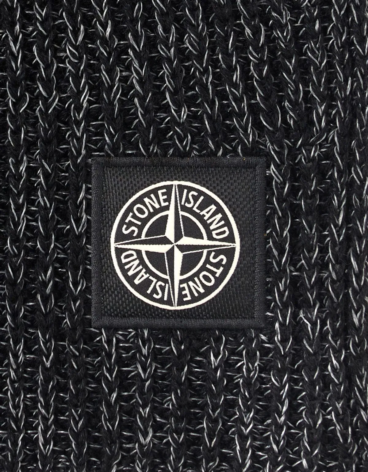 Stone Island Black Knit Reflective Balaclava sold by Zoo Fashions product image thumbnail 3