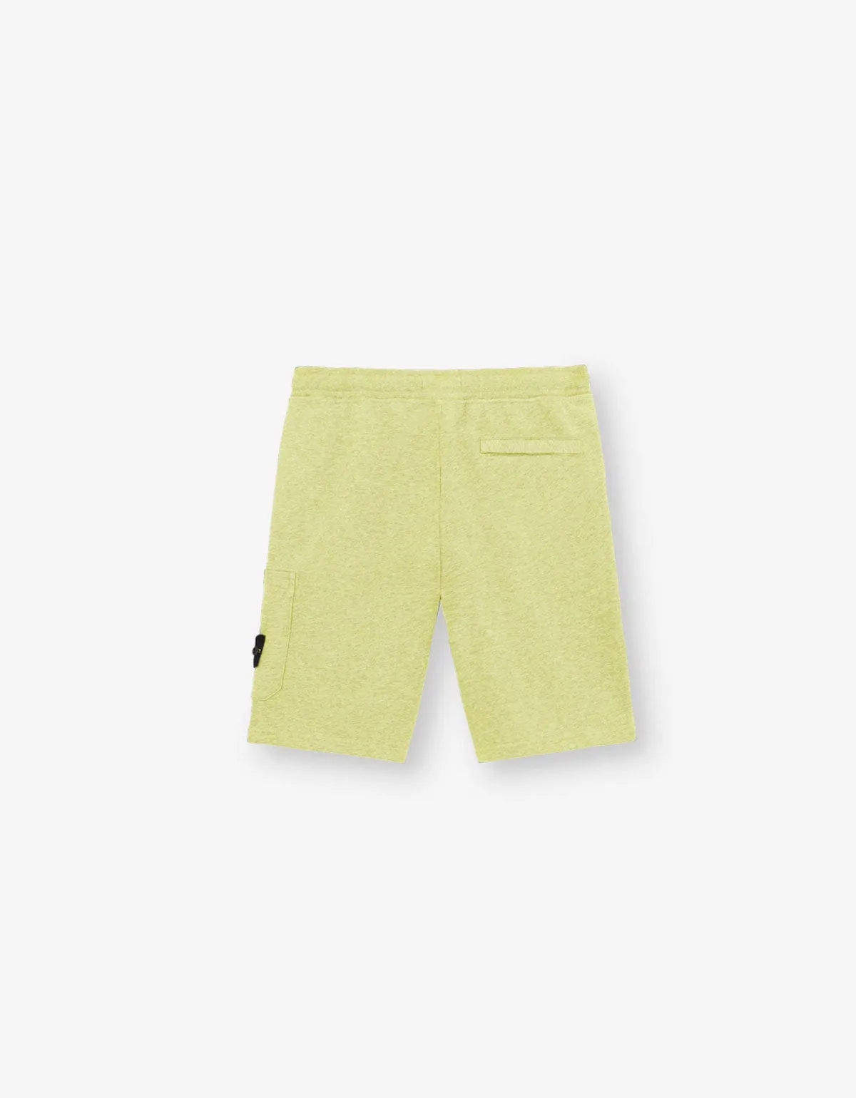 Stone Island Yellow Sweat Shorts sold by Zoo Fashions product image thumbnail 2