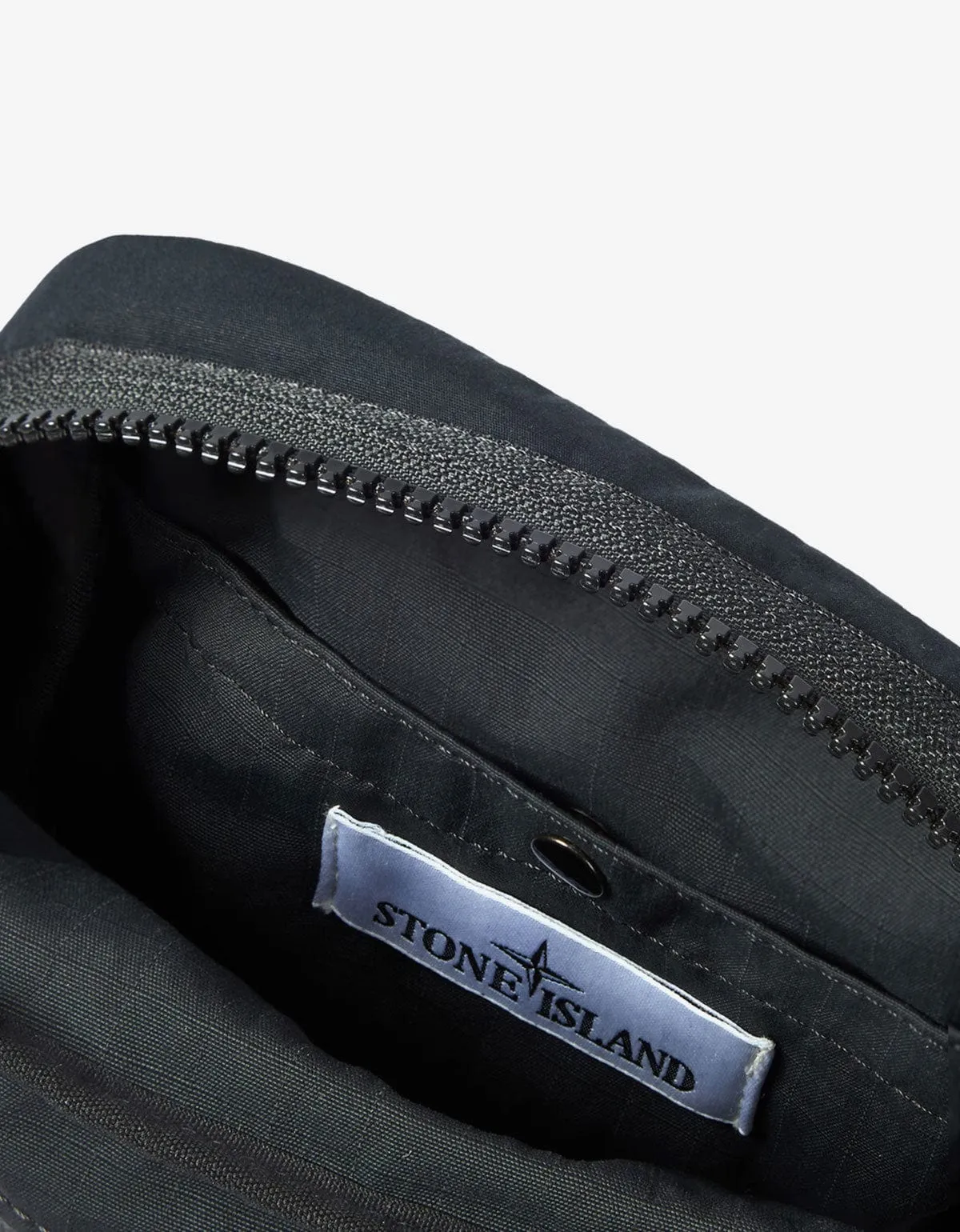 Stone Island Black Aluminium Tela Pouch sold by Zoo Fashions product image thumbnail 4
