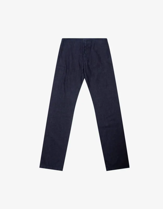 Maison Martin Margiela Blue Denim Trousers sold by Zoo Fashions