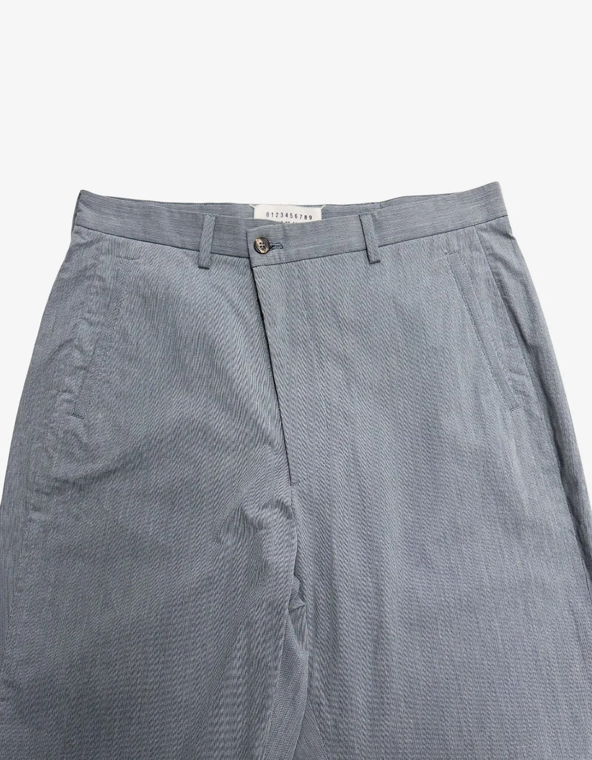 Maison Martin Margiela Blue Pinstripe Trouser sold by Zoo Fashions product image thumbnail 3