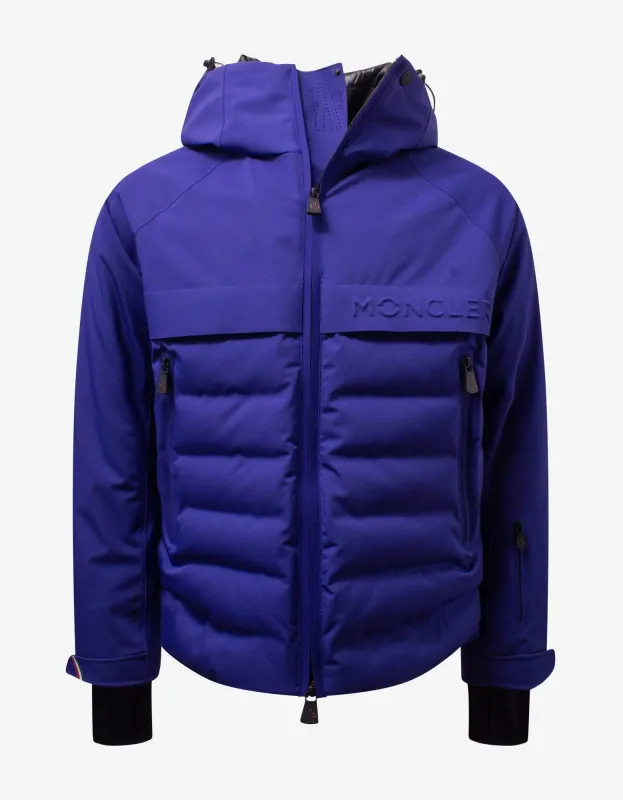 Moncler Grenoble Achensee Blue Down Jacket sold by Zoo Fashions