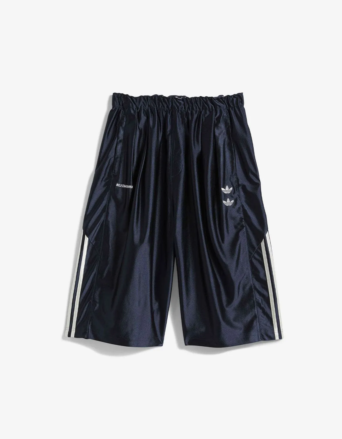 Willy Chavarria x Adidas Blue Dazzle Snap Shorts sold by Zoo Fashions