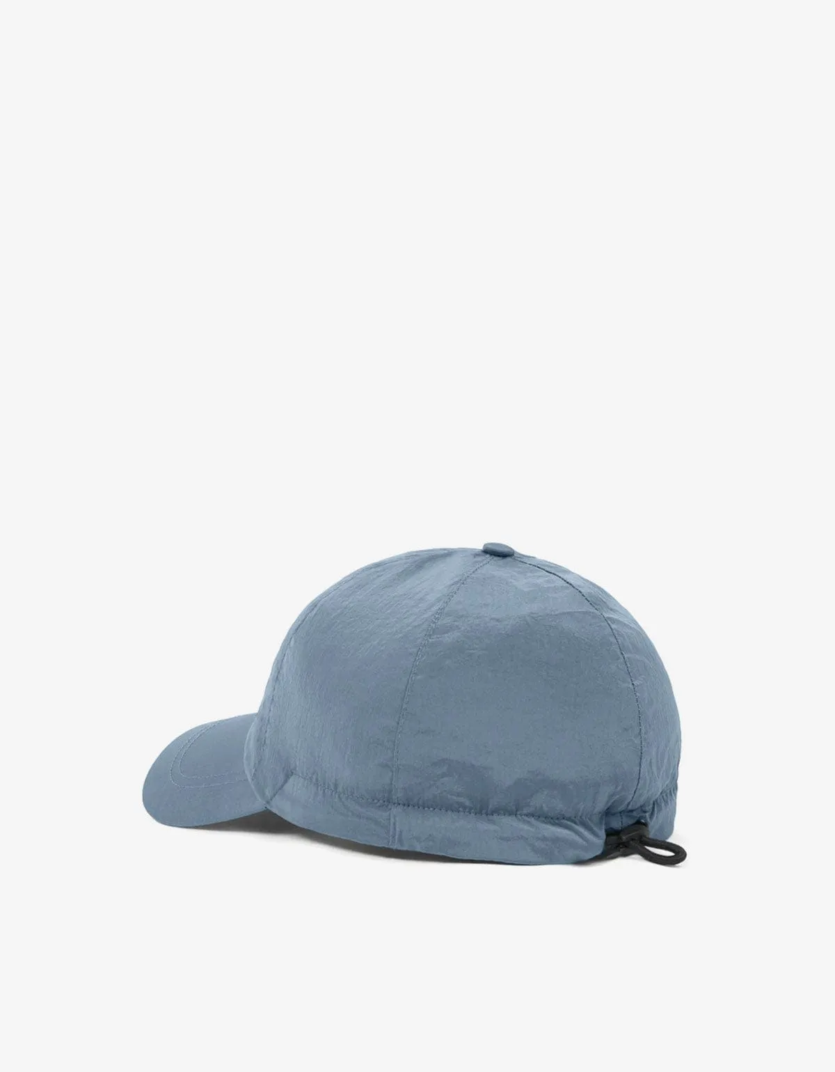 Stone Island Avio Blue Nylon Metal Baseball Cap sold by Zoo Fashions product image thumbnail 2