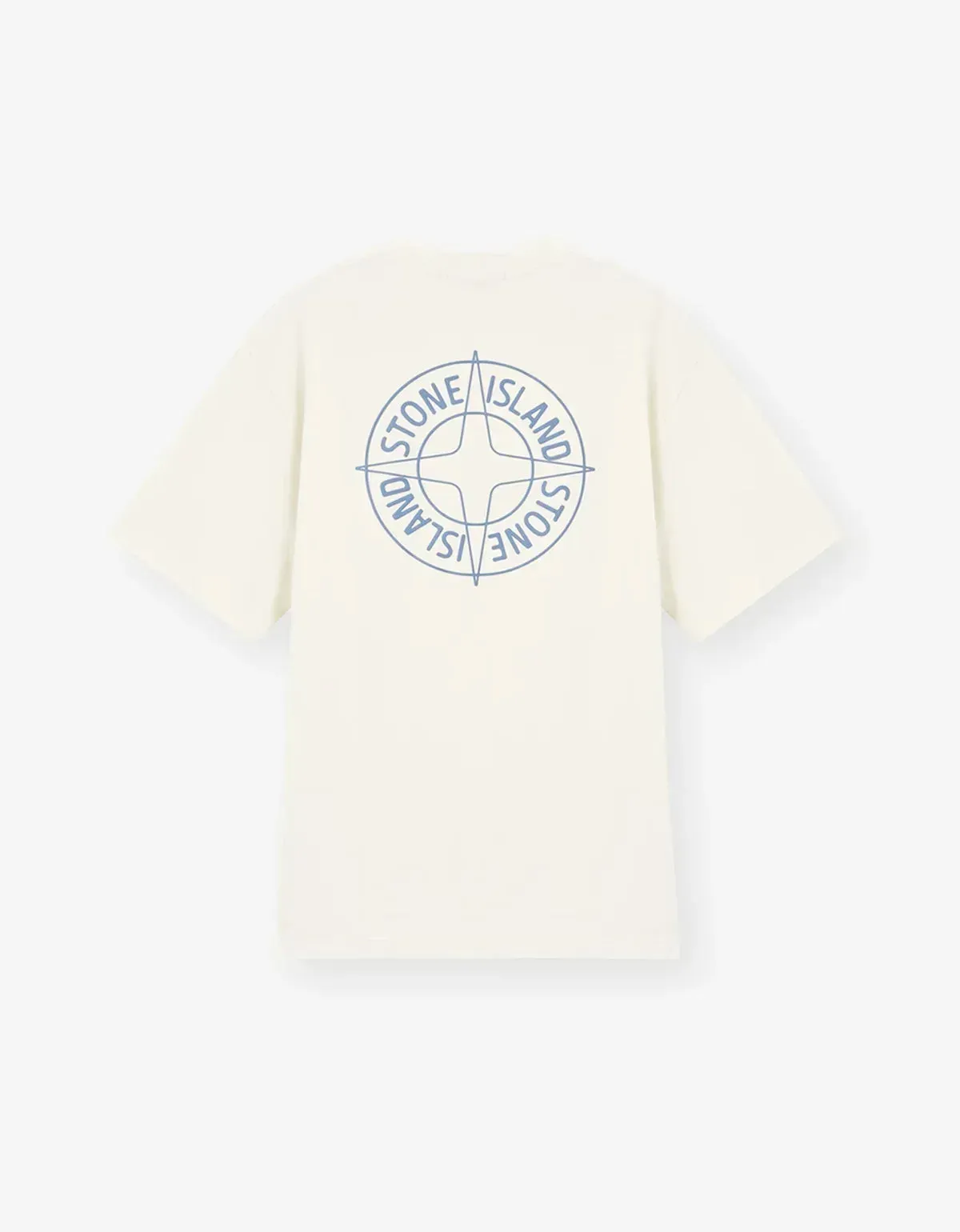 Stone Island White Outline Compass Print T-Shirt sold by Zoo Fashions product image thumbnail 2