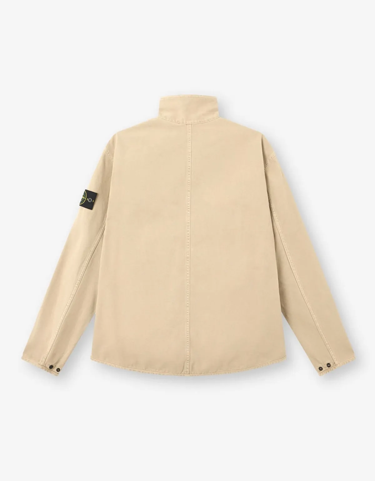 Stone Island Beige Old Effect Overshirt sold by Zoo Fashions product image thumbnail 2