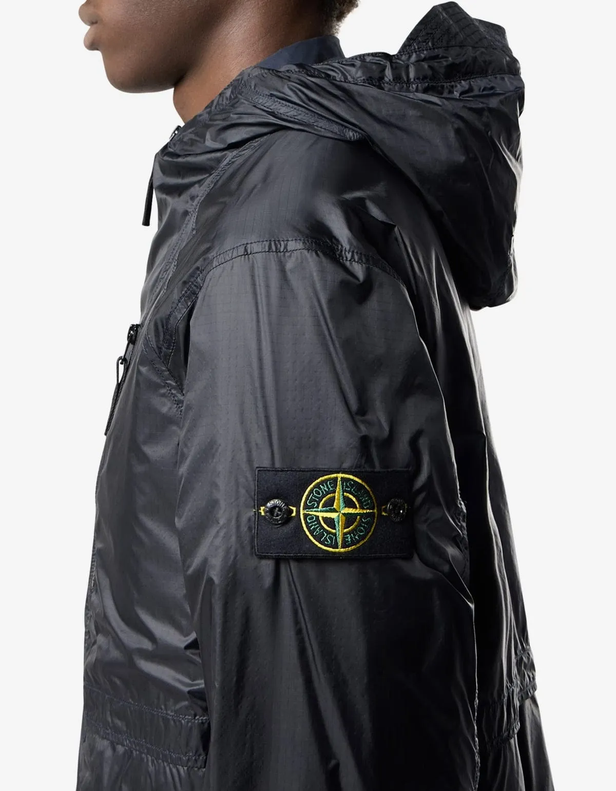 Stone Island Blue Light Ripstop Cordura Jacket sold by Zoo Fashions product image thumbnail 3
