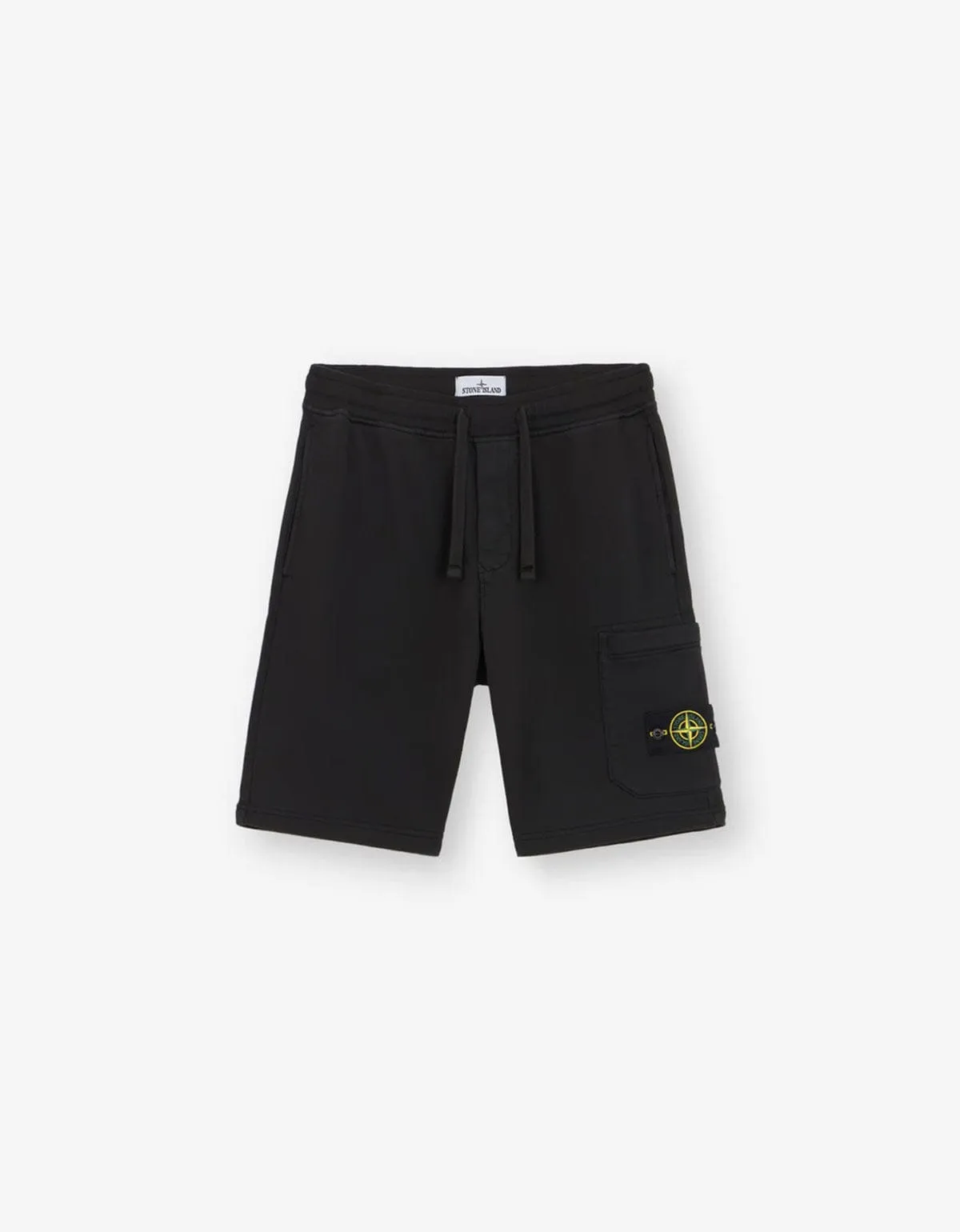 Stone Island Black Compass Logo T-Shirt & Sweat Shorts sold by Zoo Fashions product image thumbnail 4