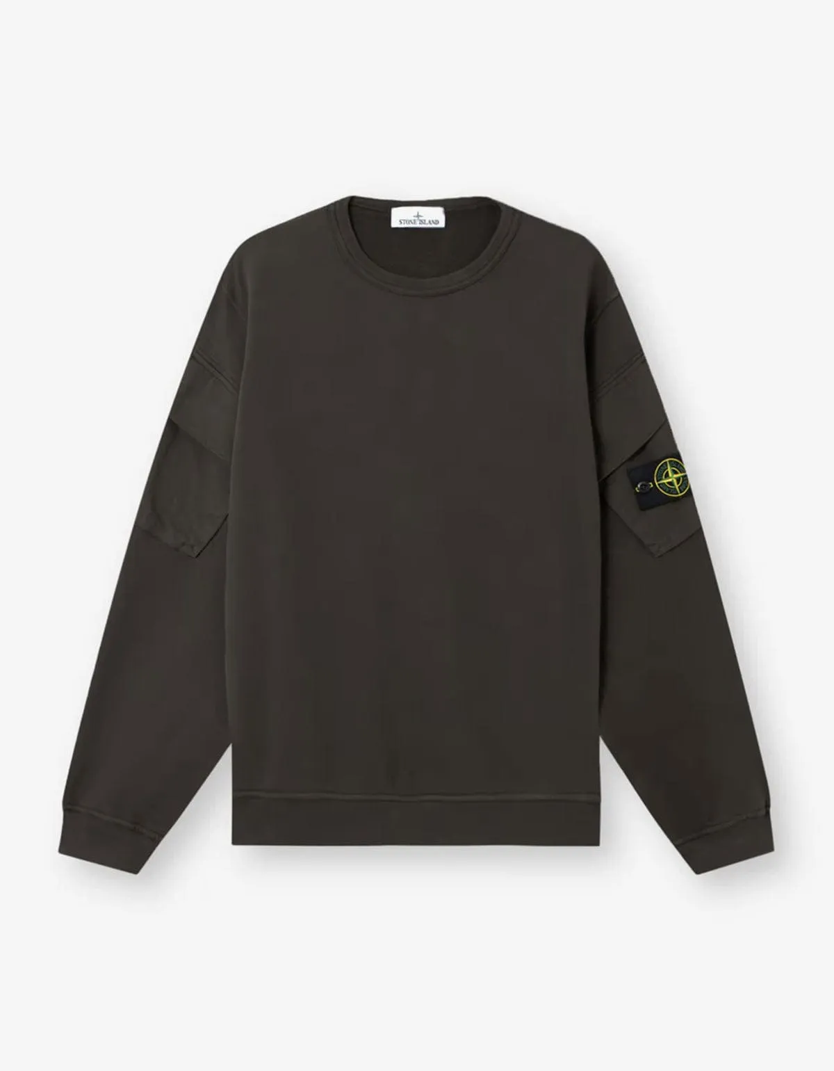 Stone Island Grey Sleeve Pocket Sweatshirt & Sweat Pants Bundle sold by Zoo Fashions product image thumbnail 2