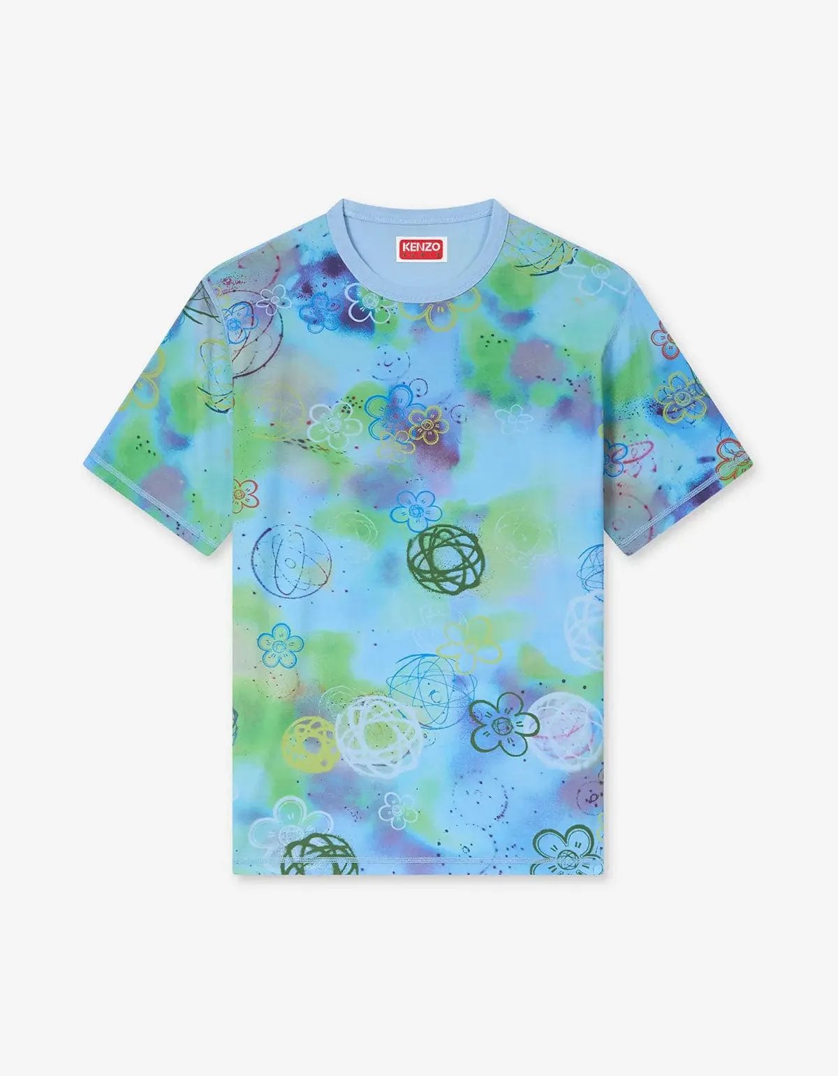 Kenzo x Futura 2000 Blue Reversible T-Shirt & Double Knee Pants sold by Zoo Fashions product image thumbnail 5