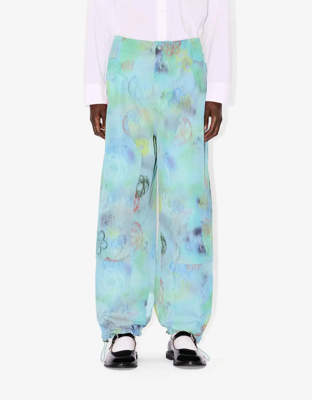 Kenzo x Futura 2000 Blue Reversible T-Shirt & Double Knee Pants sold by Zoo Fashions product image thumbnail 2