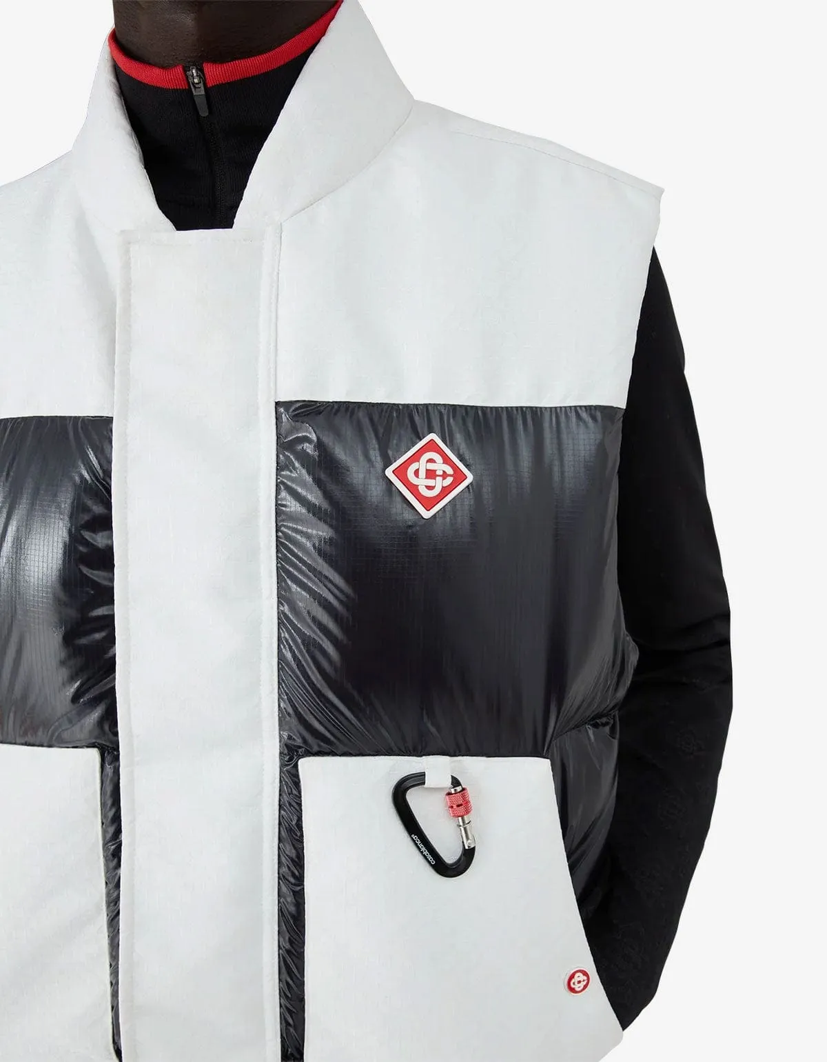 Casablanca Black Ripstop Down Ski Vest & Cargo Ski Trousers sold by Zoo Fashions product image thumbnail 5