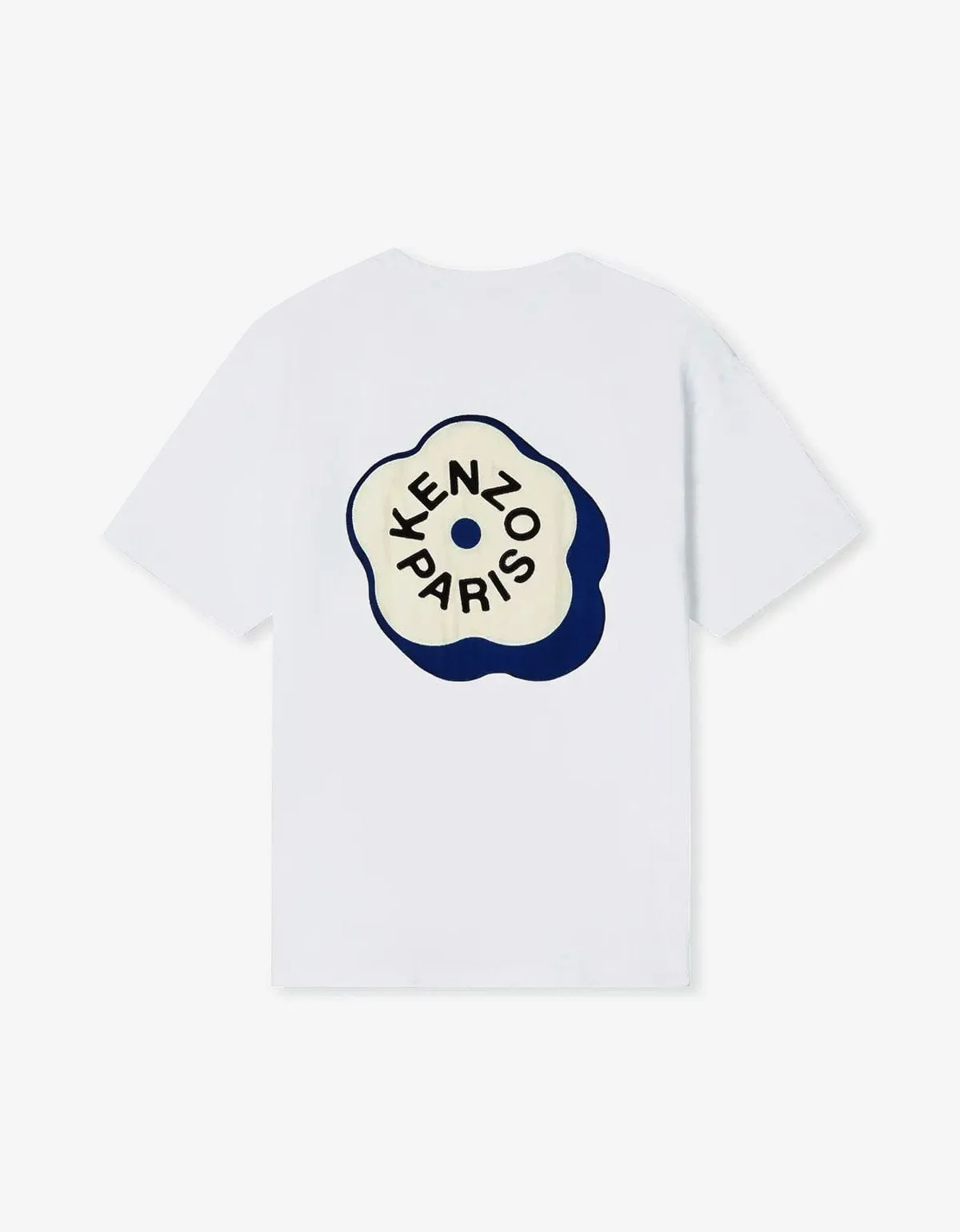 Kenzo White Boke Flower 2.0 Embroidered Oversized T-Shirt sold by Zoo Fashions product image thumbnail 3