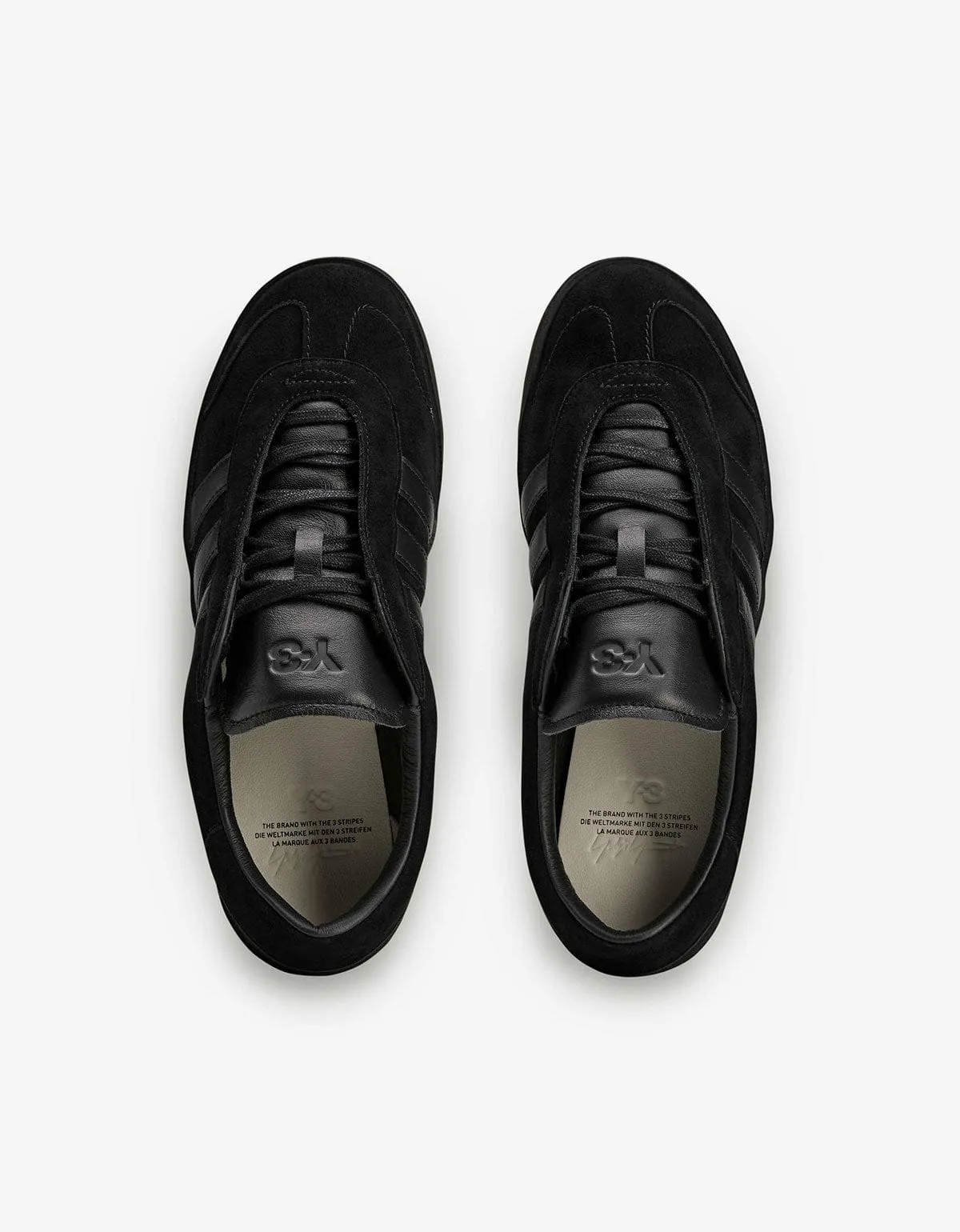 Y-3 Black Gazelle Trainers sold by Zoo Fashions product image thumbnail 3