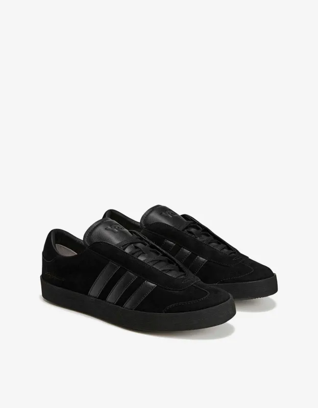 Y-3 Black Gazelle Trainers sold by Zoo Fashions