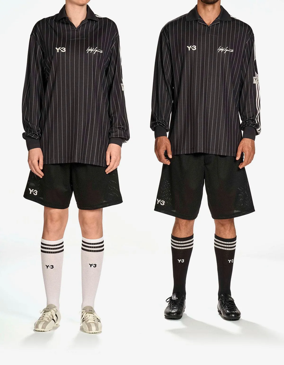 Y-3 Black Elite 5 ZZ Long Sleeve Football T-Shirt sold by Zoo Fashions product image thumbnail 5