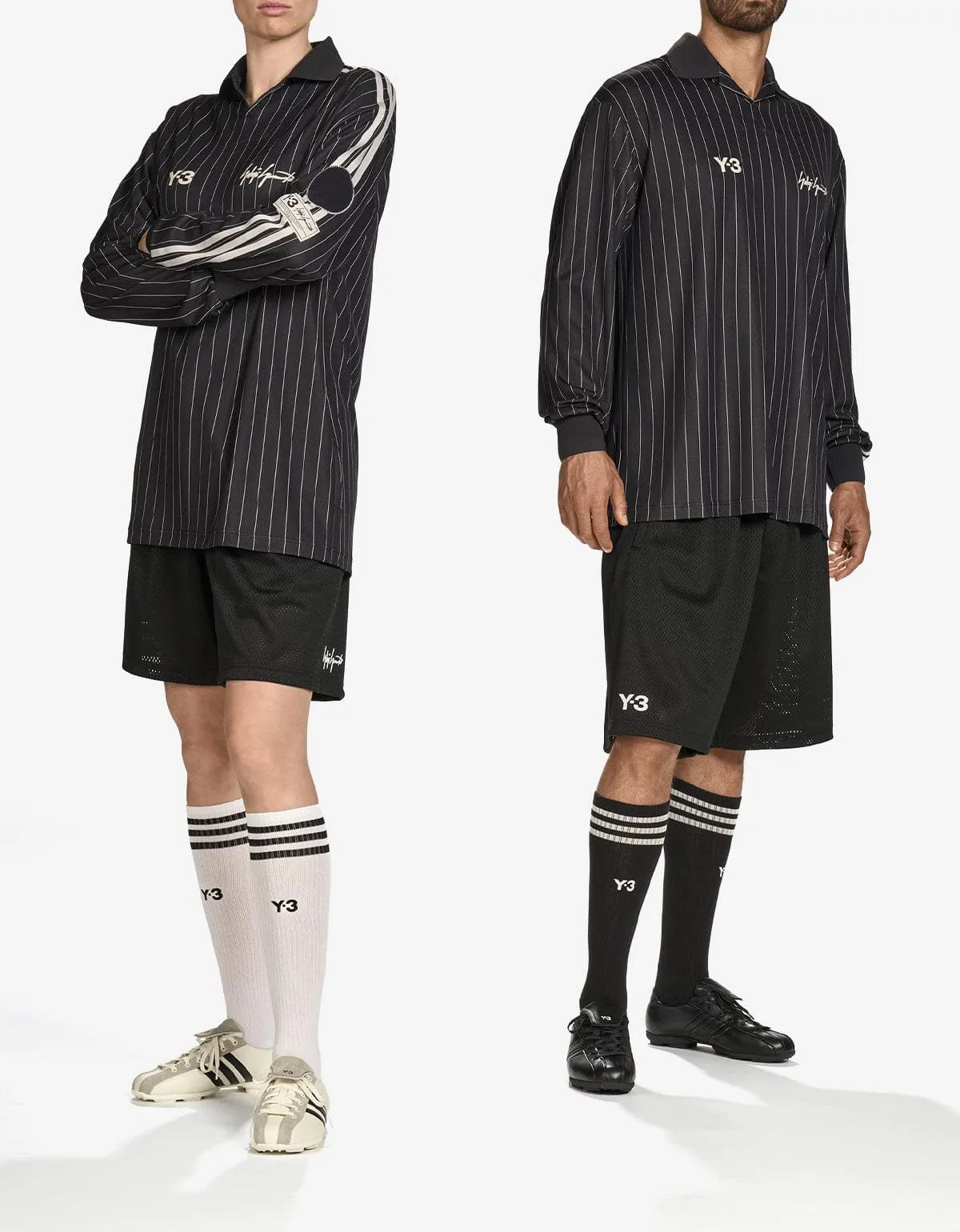 Y-3 Black Elite 5 ZZ Long Sleeve Football T-Shirt sold by Zoo Fashions product image thumbnail 2