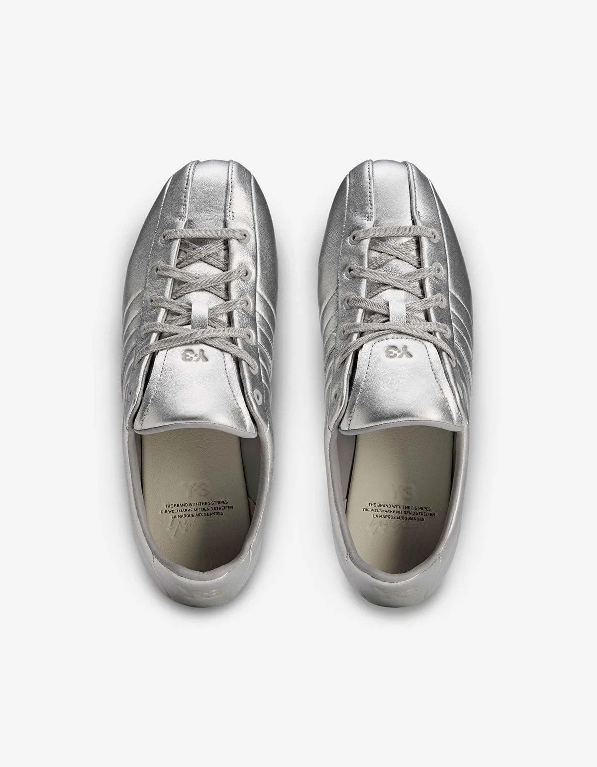 Y-3 Silver Field Trainers sold by Zoo Fashions product image thumbnail 3