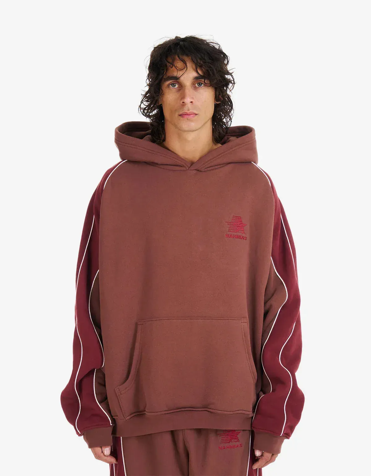 Nahmias Vintage Burgundy Ollie Hoodie sold by Zoo Fashions