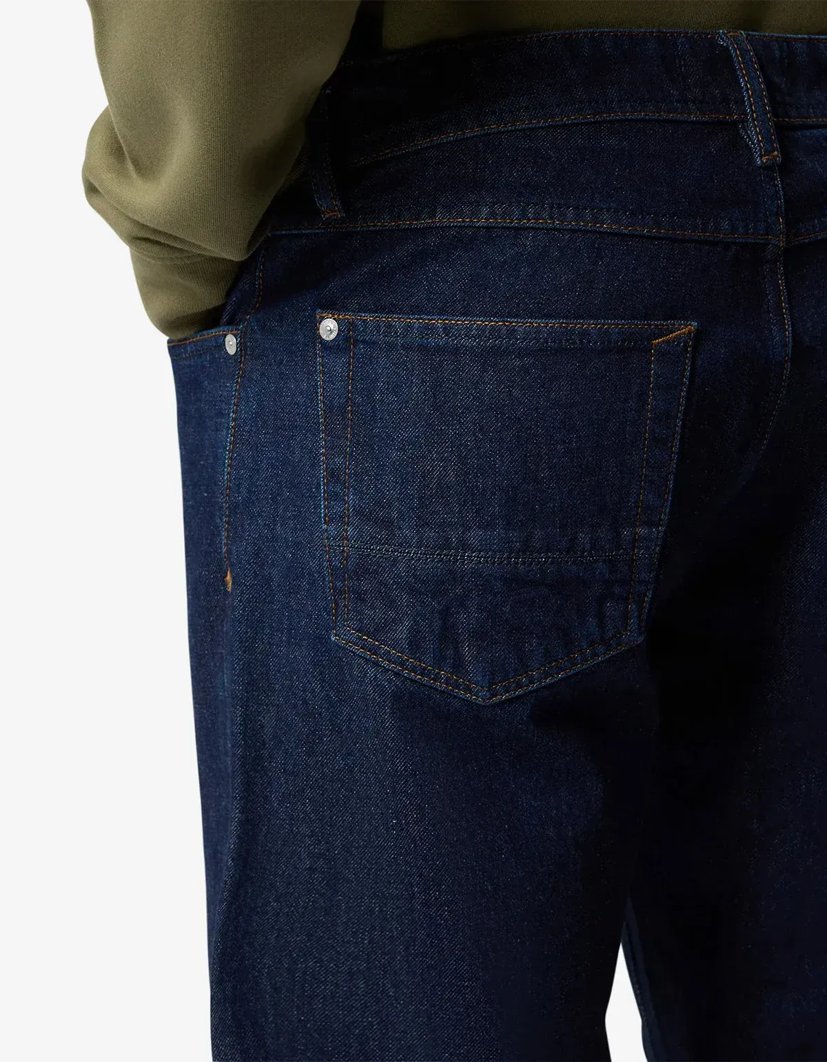 Stone Island Denim Research Indigo Denim-Rinsed Overshirt & Jeans sold by Zoo Fashions product image thumbnail 5